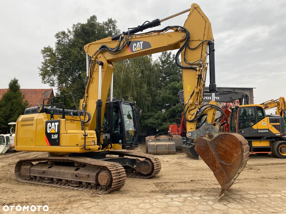 Caterpillar CAT 326 FLN, 9200 MTH, RAMIĘ 3X ŁAMANE, Z NIEMIEC, - 16