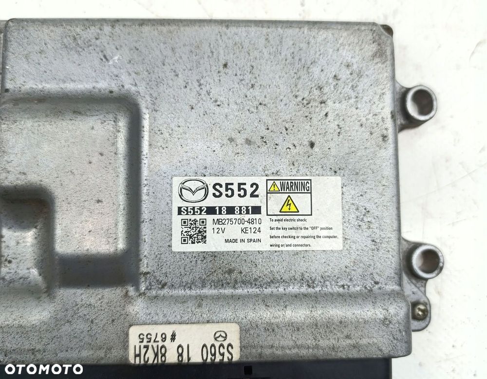 KOMPUTER SILNIKA STEROWNIK MAZDA CX-3 1.5 D S55218881 - 2