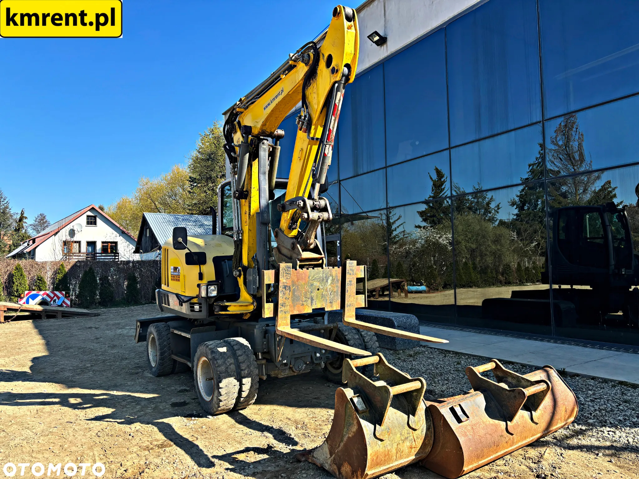 Wacker Neuson EW 65 KOPARKA KOŁOWA 2016R. | KOMATSU PW 98 LIEBHERR A 309 VOLVO EW60 - 7