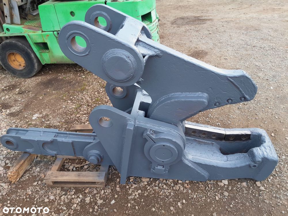 Nożyce szczęka kajman do cięcia złomu stali żelaza, 1200kg, fi 80mm. - 7