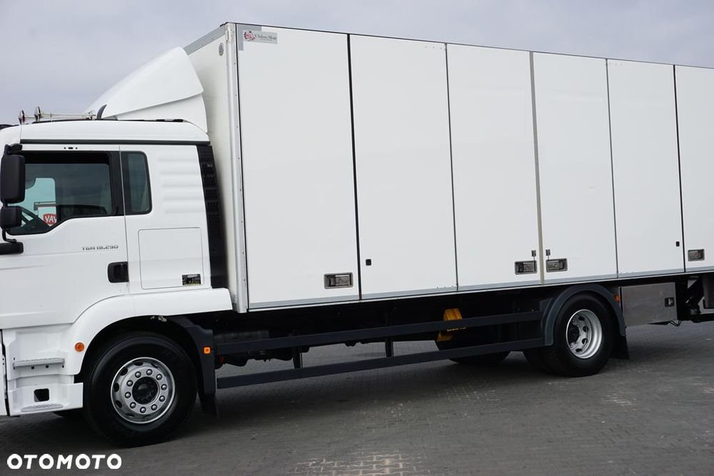 MAN TGM / 18.290 / EURO 6 / IZOTERMA + WINDA / 18 PALET / OTWIERANY BOK - 15
