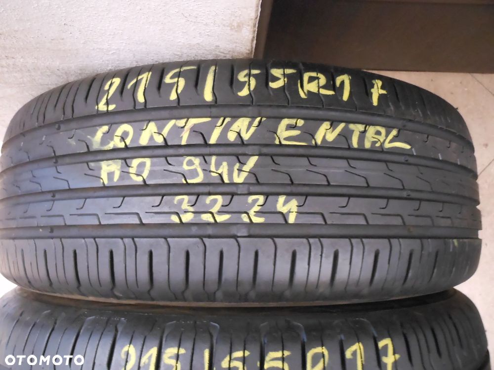 Opony 215/55r17 continental eco contact 6 6,5mm lato para AO - 2