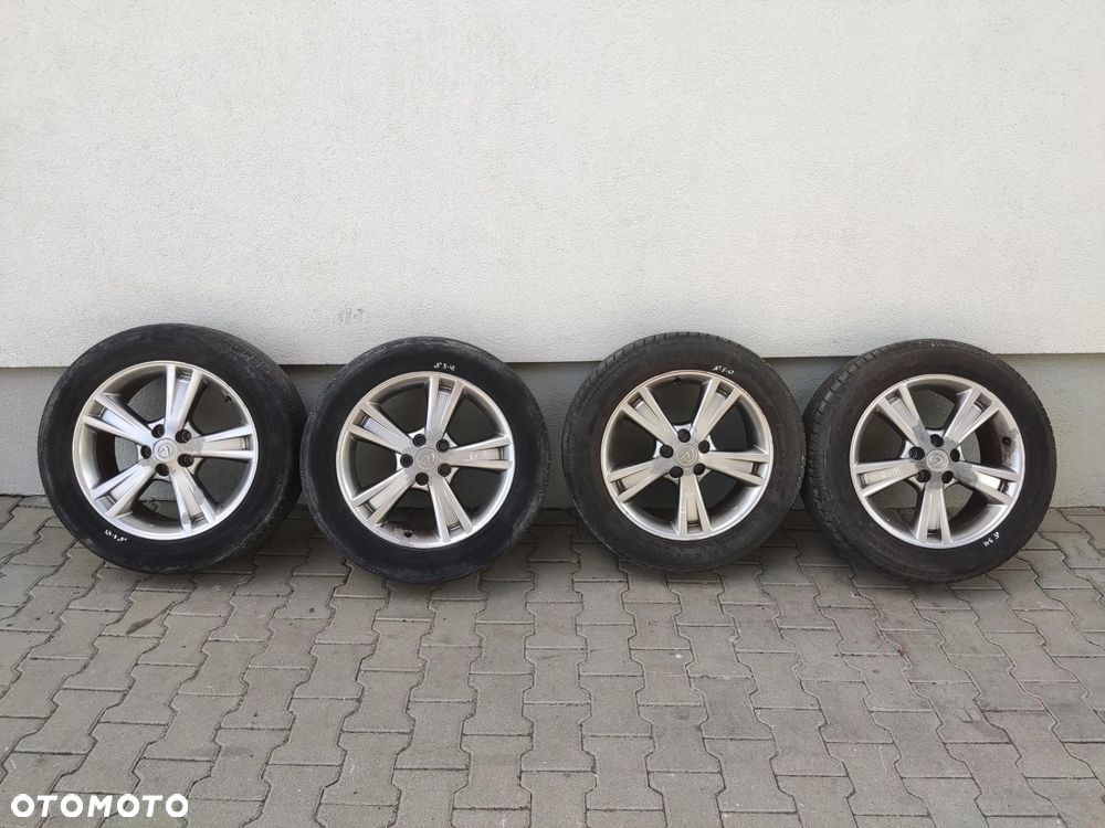 KOŁA OPONY FELGI ALUMINIOWE 18 LEXUS RX II 2003-2008 7J ET35 5X114,3 - 2