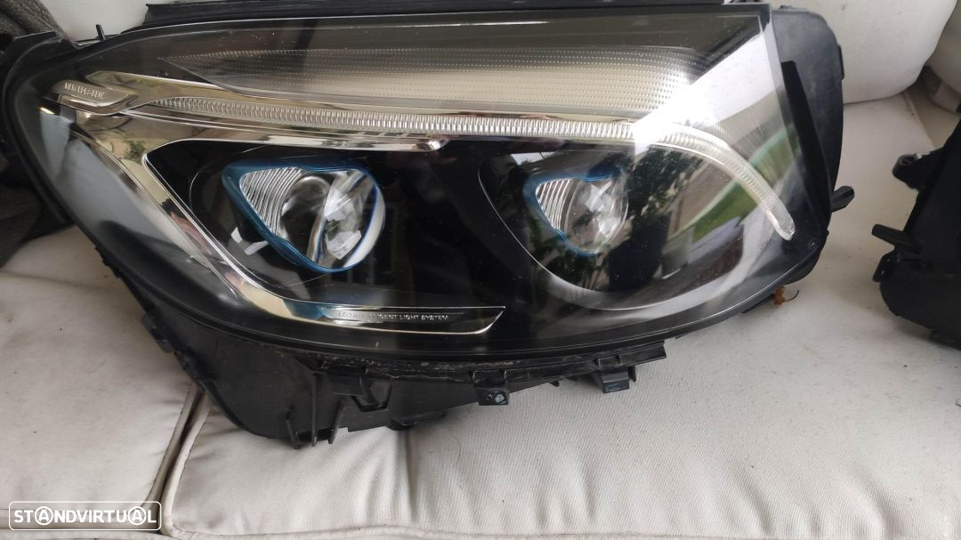conjunto de faróis Led  Mercedes w253 GLC ILS hybrid - 2