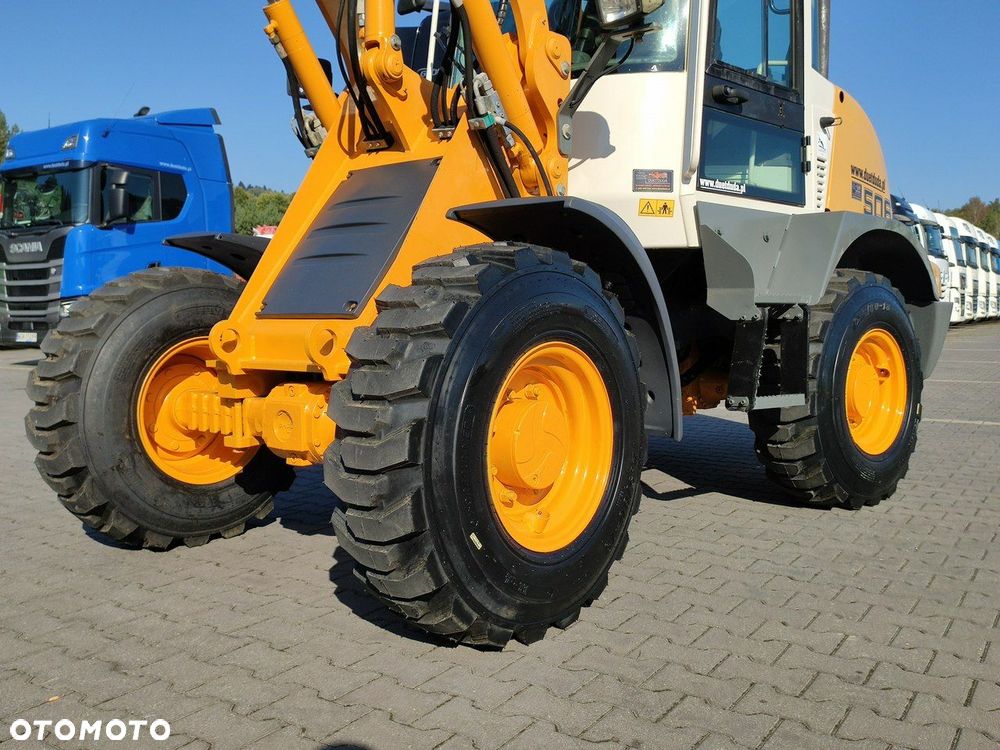 Liebherr L 506 STEREO Szybkozłącze / Łyżka Krokodyl + Widły Waga 6300kg - 6