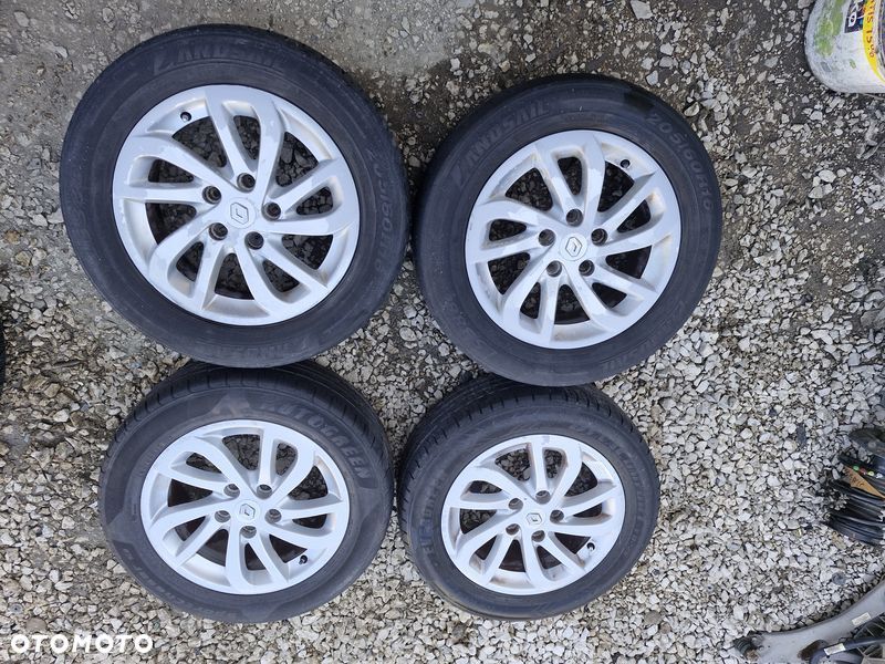 RENAULT SCENIC III FELGI ALUMINIOWE 6.5J 16 CALI ET47 403000787R 5X114,3 - 2