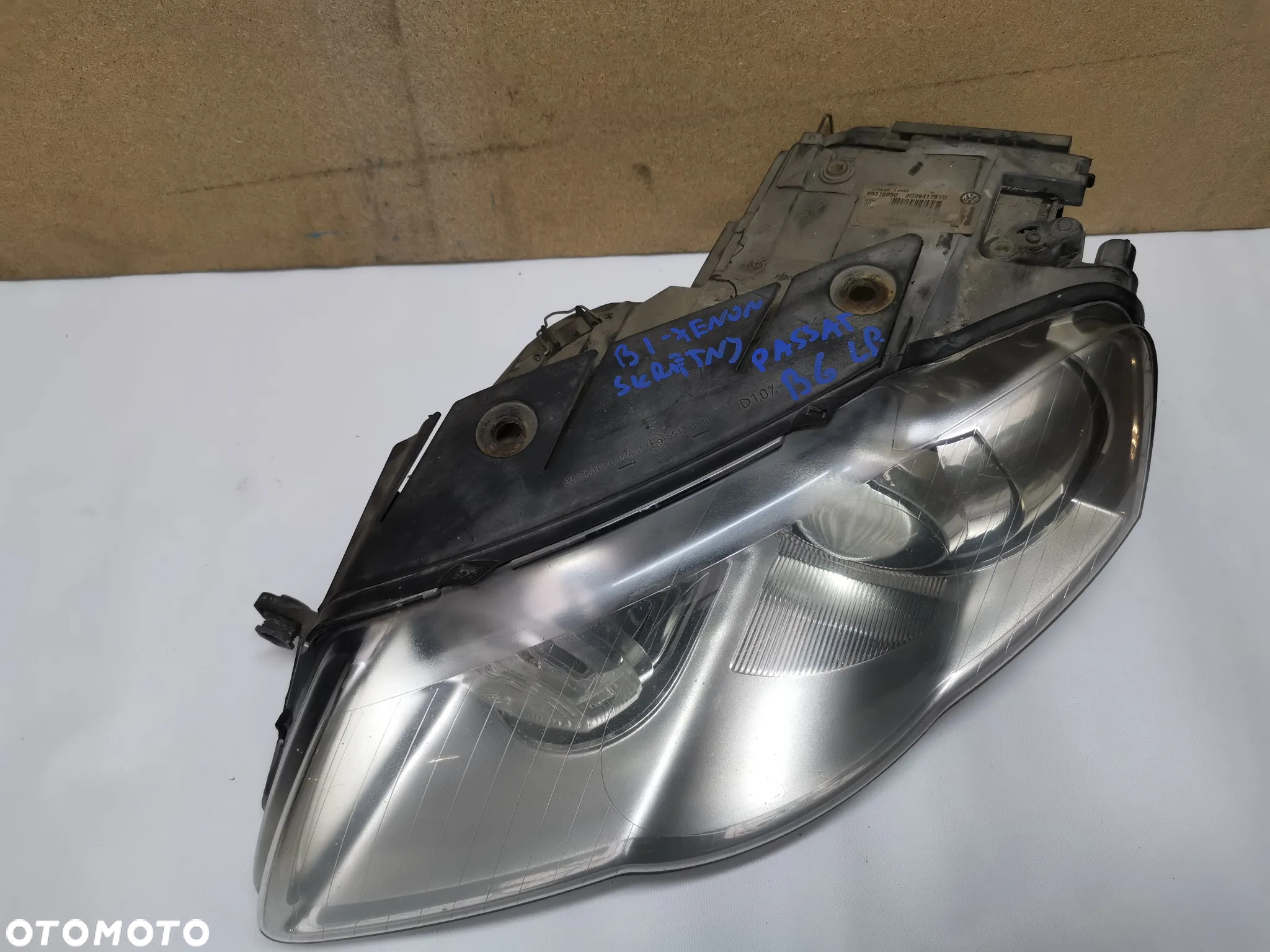 VW Passat B6 Lampa Lewa BI-Xenon Skrętny 3C0941751G - 3