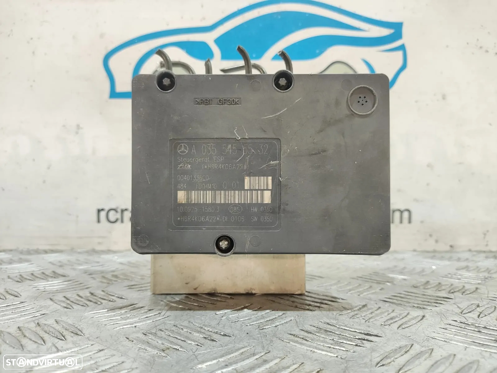 Modulo ABS | Bloco Hidraulico Mercedes Benz - A0054313612 - SLK R171 Kompressor - Original - 5