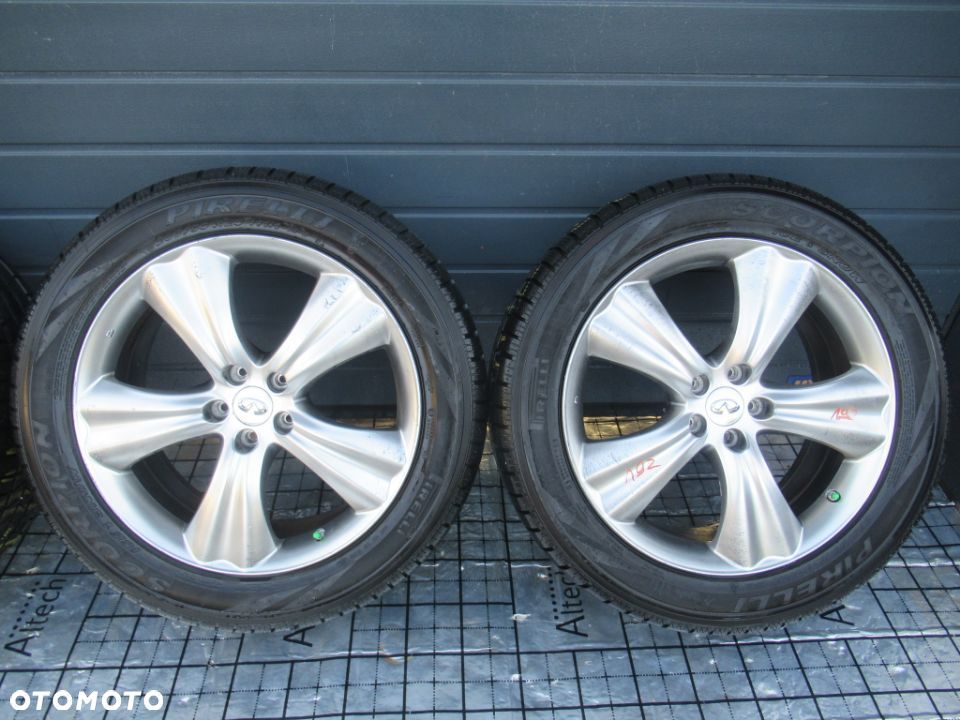FELGI ALUMINIOWE INFINITI 20x8J ET50 5x114,3 OPONY ZIMA 265/50 R20 - 3