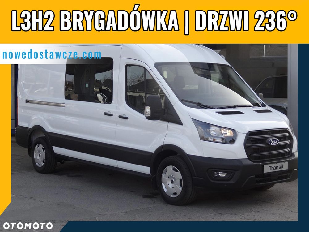 Ford TRANSIT 2.0 ECOBLUE 130KM LDT 6.2 M6 FWD BRYGADOWY TREND 350 L3 - 2
