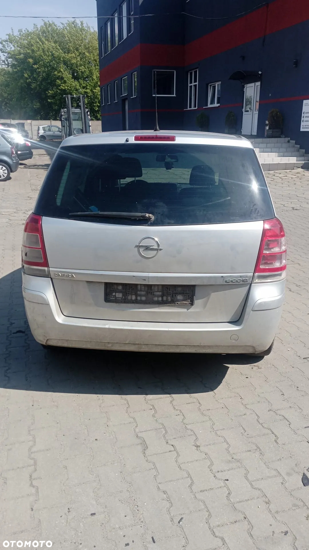 Zafira B lift Z176 zderzak maska blotnik lampa drzwi klapa - 7