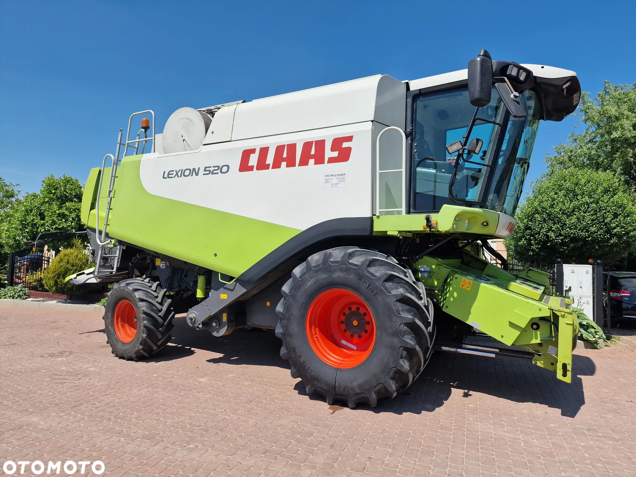 Claas Lexion 520, 5.4m, 2005r. - 2