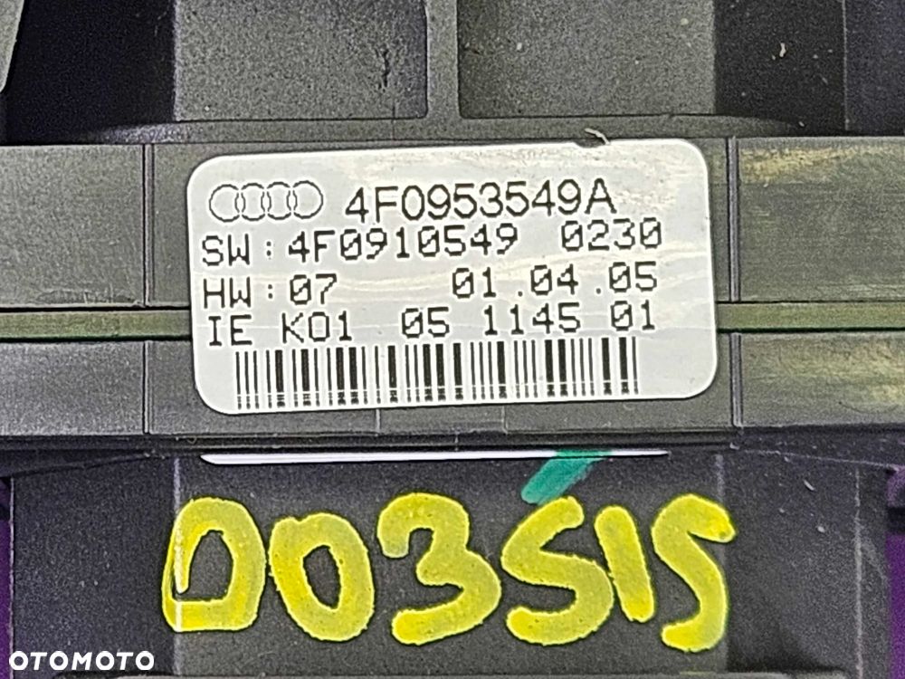 Przełacznik Zespolony Pajak Taśma Multifunkcja Manetki Kierunek Wycieraczki Moduł FIS AUDI A6 C6 Sedan - 6