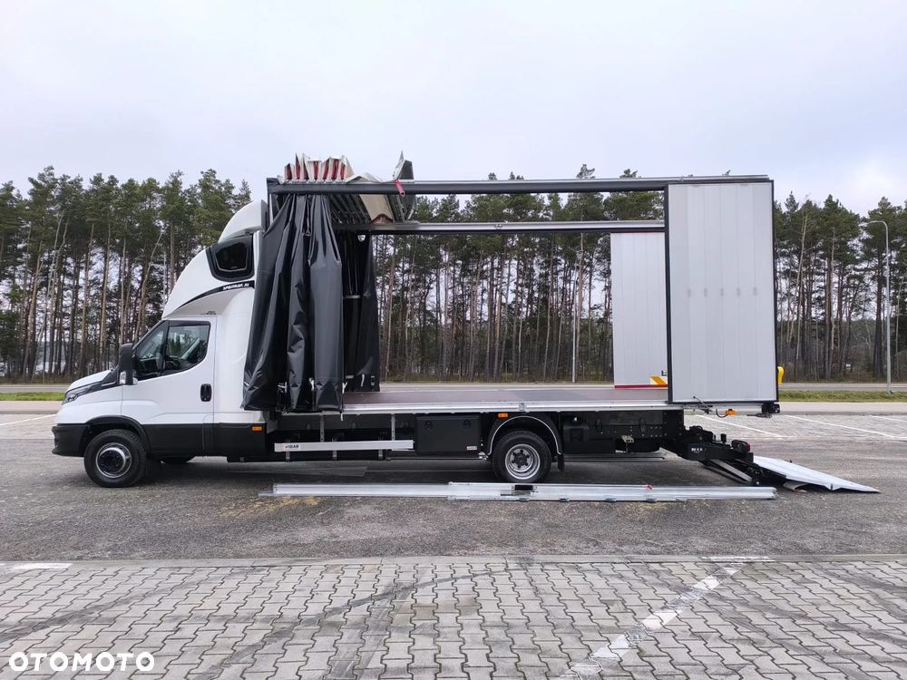 Iveco Daily 70C21 Sypialnia 2 Łóżka, WINDA!, 15 Palet, 2x Firana + Zsuwany Dach! - 9
