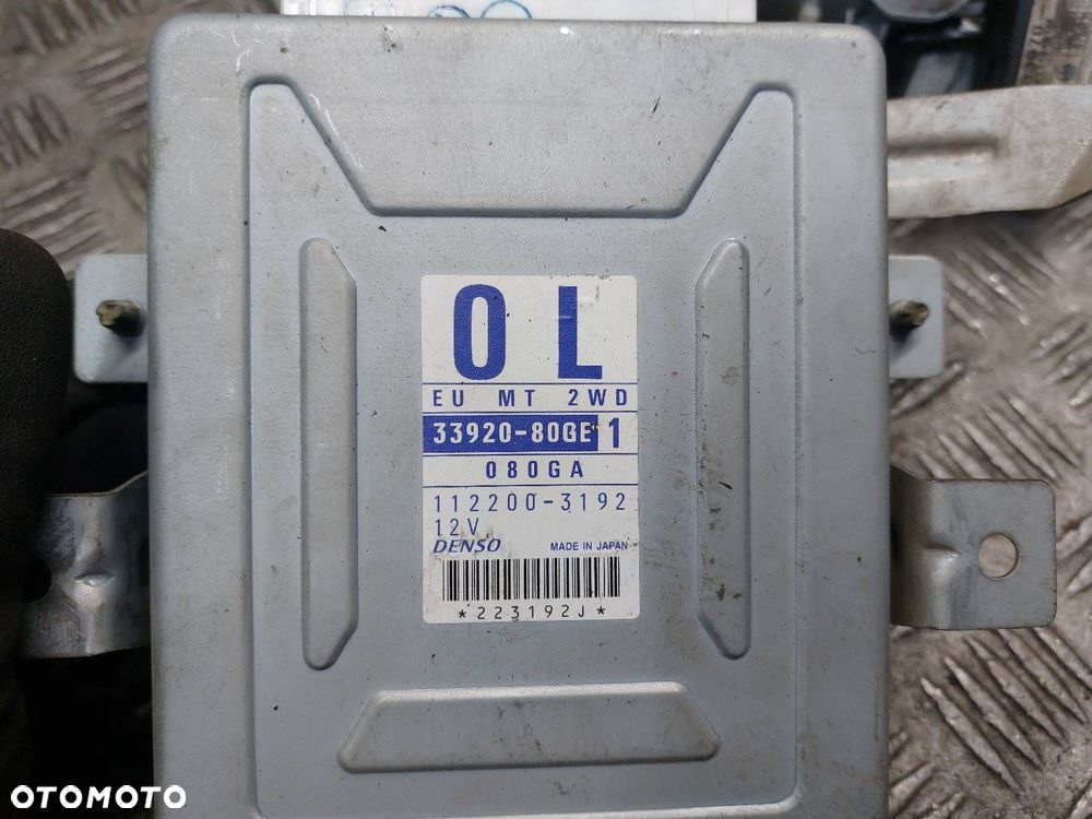 ZESTAW STARTOWY SUZUKI IGNIS I 1.3 16V 33920-80GE 33970-80G0 - 2