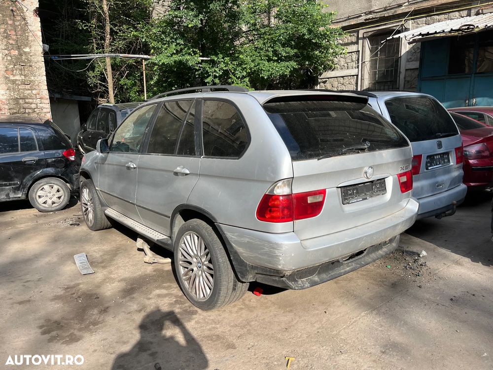 Dezmembrez Bmw X5 E53 facelift 2006 gri argintiu 3.0D 218CP xenon trapa - 10