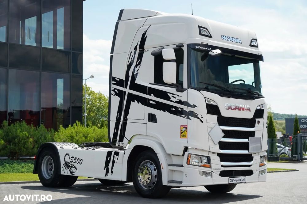 Scania S 500 / RETARDER / FULL AIRMATIC / ANVELOPE 100% / CONTRACT DE SERVICE POST-SERVICE - 1