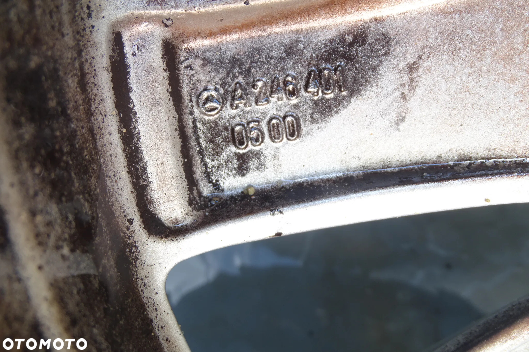 Mercedes Felgi  Koła CLA W117 A W176 B W246 2464010500 6.5" x 16" 5x112 ET 49 - 7