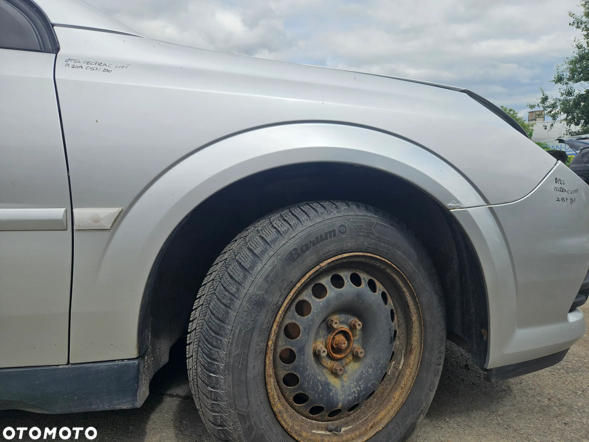 OPEL VECTRA C LIFT BŁOTNIK PRAWY PRZÓD PRZEDNI Z157 - 4
