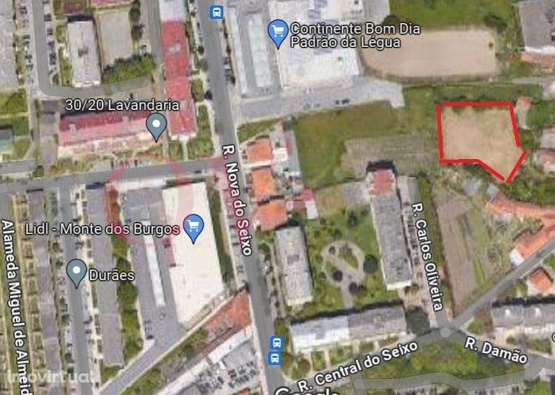 Terreno urbano para venda para construção em altura em S. Mamede de In - Grande imagem: 2/3