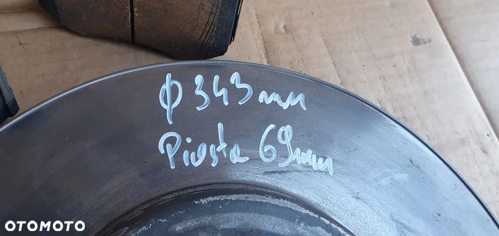 Tarcze hamulcowe przód przednie klocki 340 mm Mercedes E-Klasa W213 3.0 CDI - 10