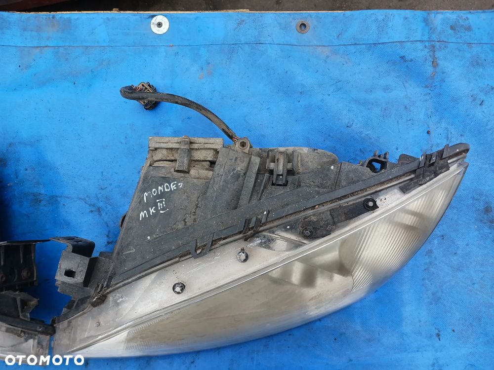 Lampa przód Ford Mondeo MK3 3 mk III REFLEKTOR XENON Kompletny przetwornica żarnik - 4