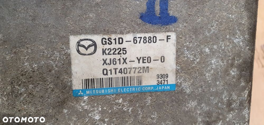 Moduł sterownik wspomagania Mazda 6 II GS1D-67880-F - 4
