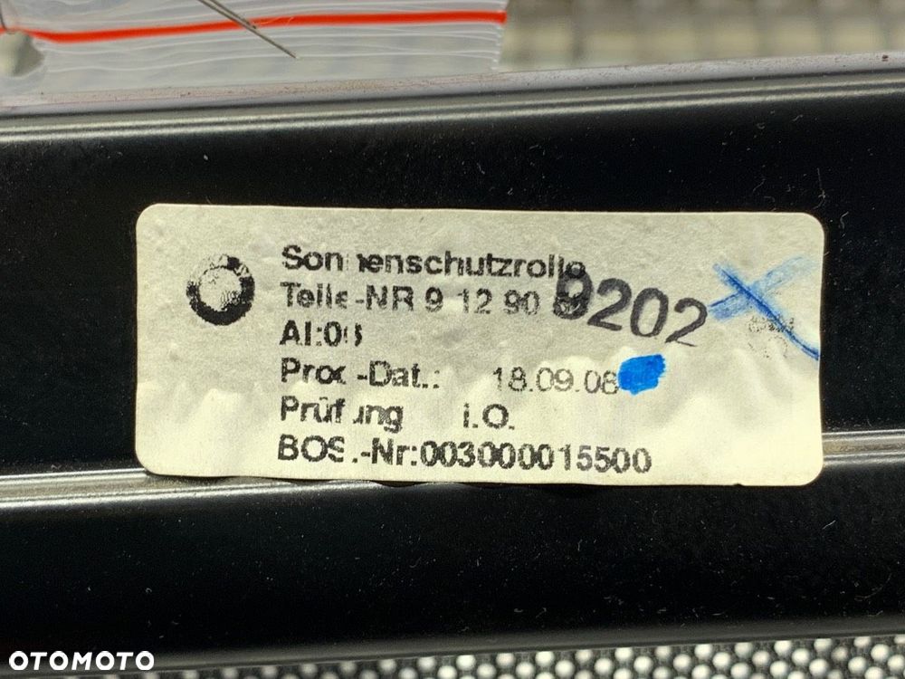 ROLETA SZYBY TYLNEJ - 179.00 PLN - BMW 7 (F01, F02, F03, F04) 2008 - 2015 730 d 180 kW [245 KM] olej - 4