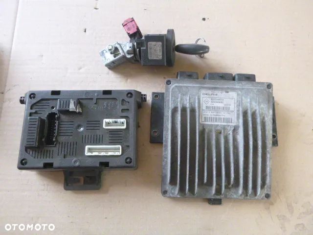 ZESTAW STARTOWY KOMPUTER STACYJKA CZYTNIK BSI RENAULT MODUS 1.5 DCI - 1