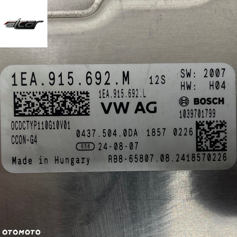 MODUŁ ŁADOWANIA BATERII VOLKSWAGEN ID.4 1EA 915 692 M - 5