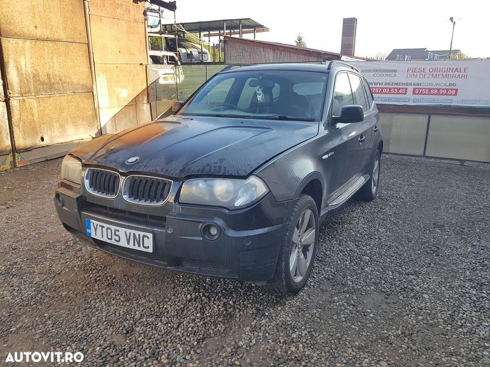 Usa Stanga Spate BMW X3 E83 2003 - 2006 SUV 4 Usi NEGRU BLACK SAPPHIRE METALLIC (612) - 1