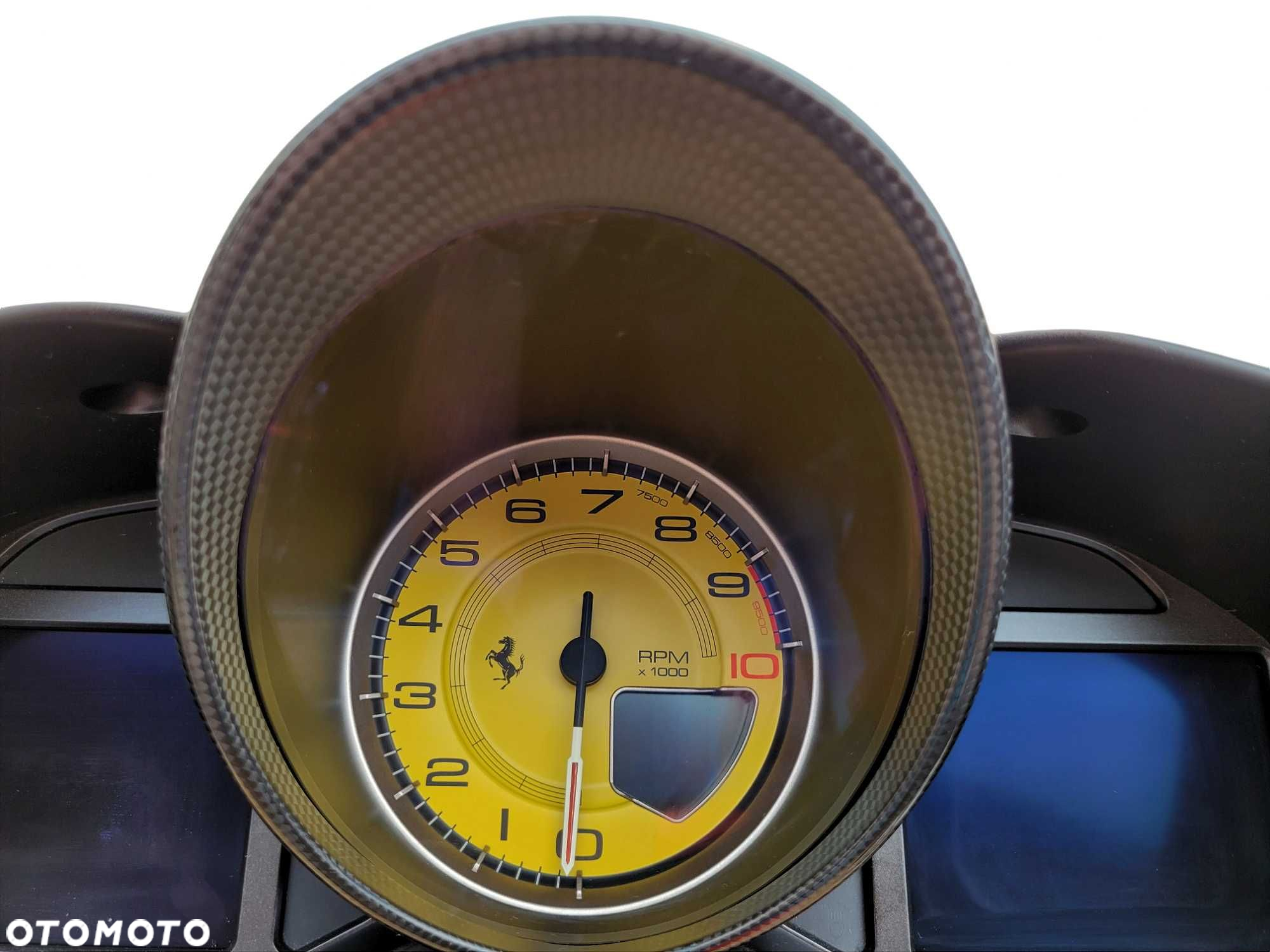 Ferrari 812 Competizione - licznik zegary cluster tacho GREY CARBON - 3