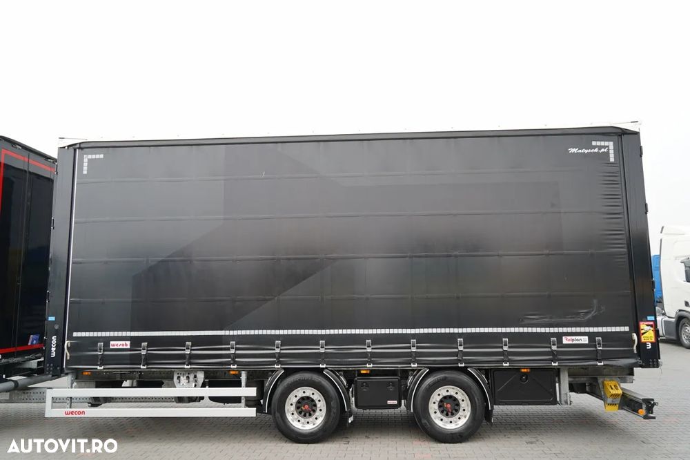 Volvo FH 500 / XXL / COMBINAT TANDEM TRAVEL 120 M3 / 2024 / I-PARK COOL / DOCURI SLING PENTRU CAMION / RIDICABILE / JANTE DIN ALIAJ / REMORCA WECON / CONTRACT POST-SERVICE - 11