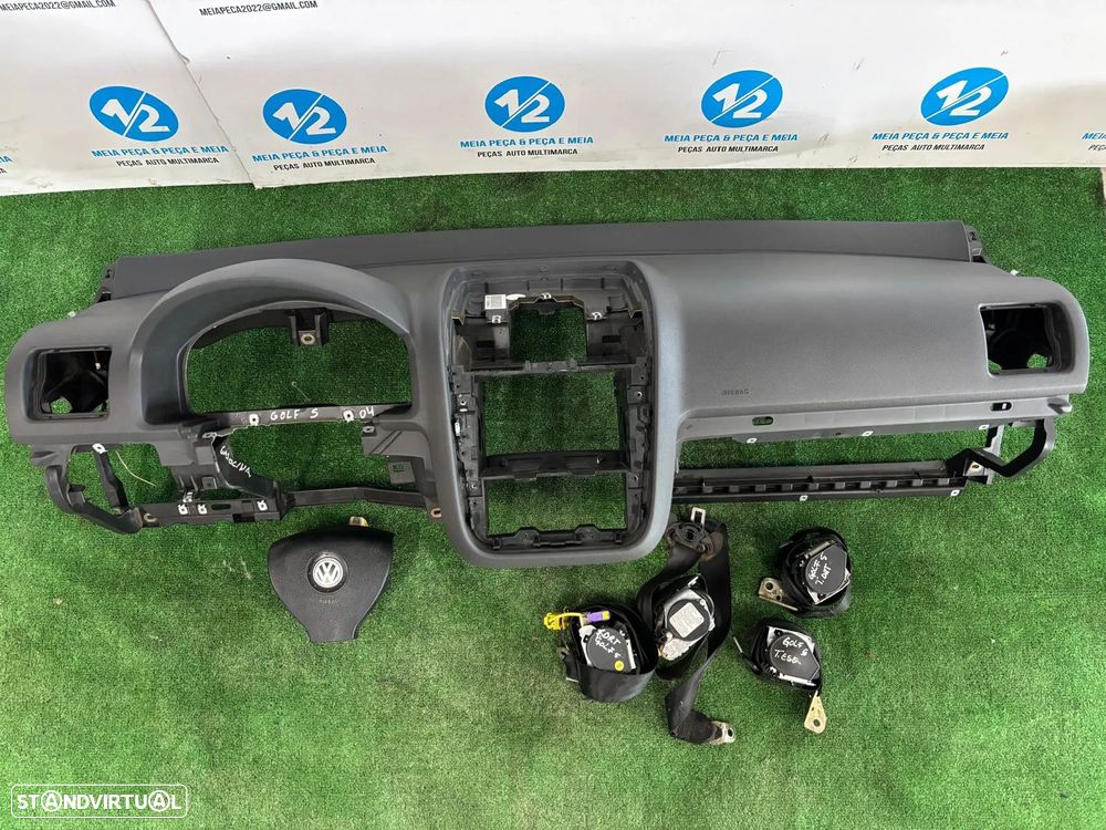 Kit Air Bags Vw Golf 5 de 2005 - 2