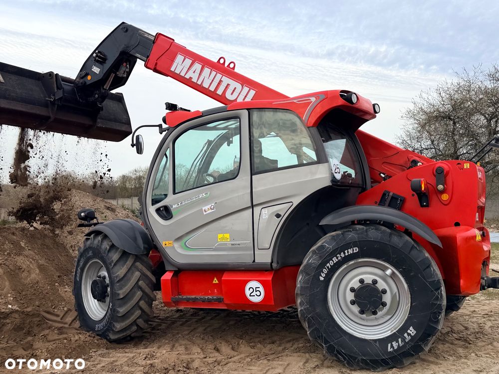 Manitou Manitou Ładowarka teleskopowa Manitou Mlt 840 137 PS łyżka widły Merlo 42.7 TF 737 130 Jcb 541-70 Bobcat TL 38.70 rolnicza budowlana KLIMA 841-145 PS+ zaczep hydr 625 630 635 733 737 741 742 841 850 961 - 16
