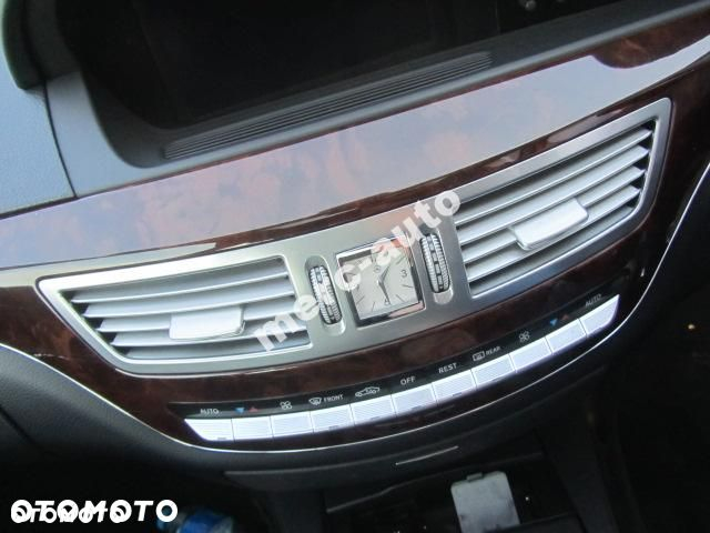 mercedes s 221 cl 216 panel zegarek kratka panel klimatyzacji ramka dekor - 2