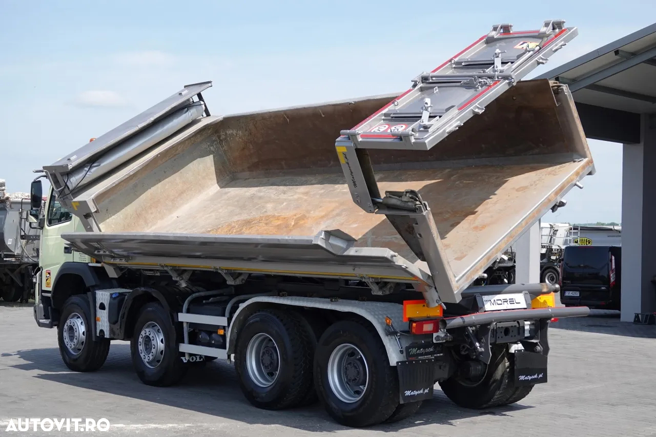 Volvo FMX 450 / 8X4 / 2-SIDE TIPPER / HYDROBRATA / HYDROKLAPA / BODRMATIC / I-SHIFT/ EURO 6 - 6