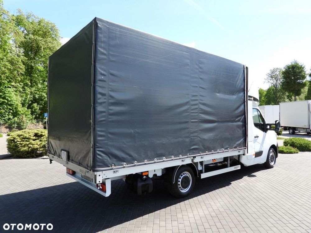 Renault MASTER PLANDEKA 10 PALET WEBASTO TEMPOMAT LEDY PNEUMATYKA KLIMATYZACJA  165KM - 4