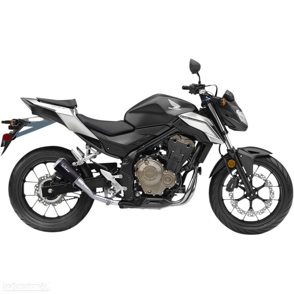 ponteira escape leovince honda cb / cbr 500 - 15208c - 1