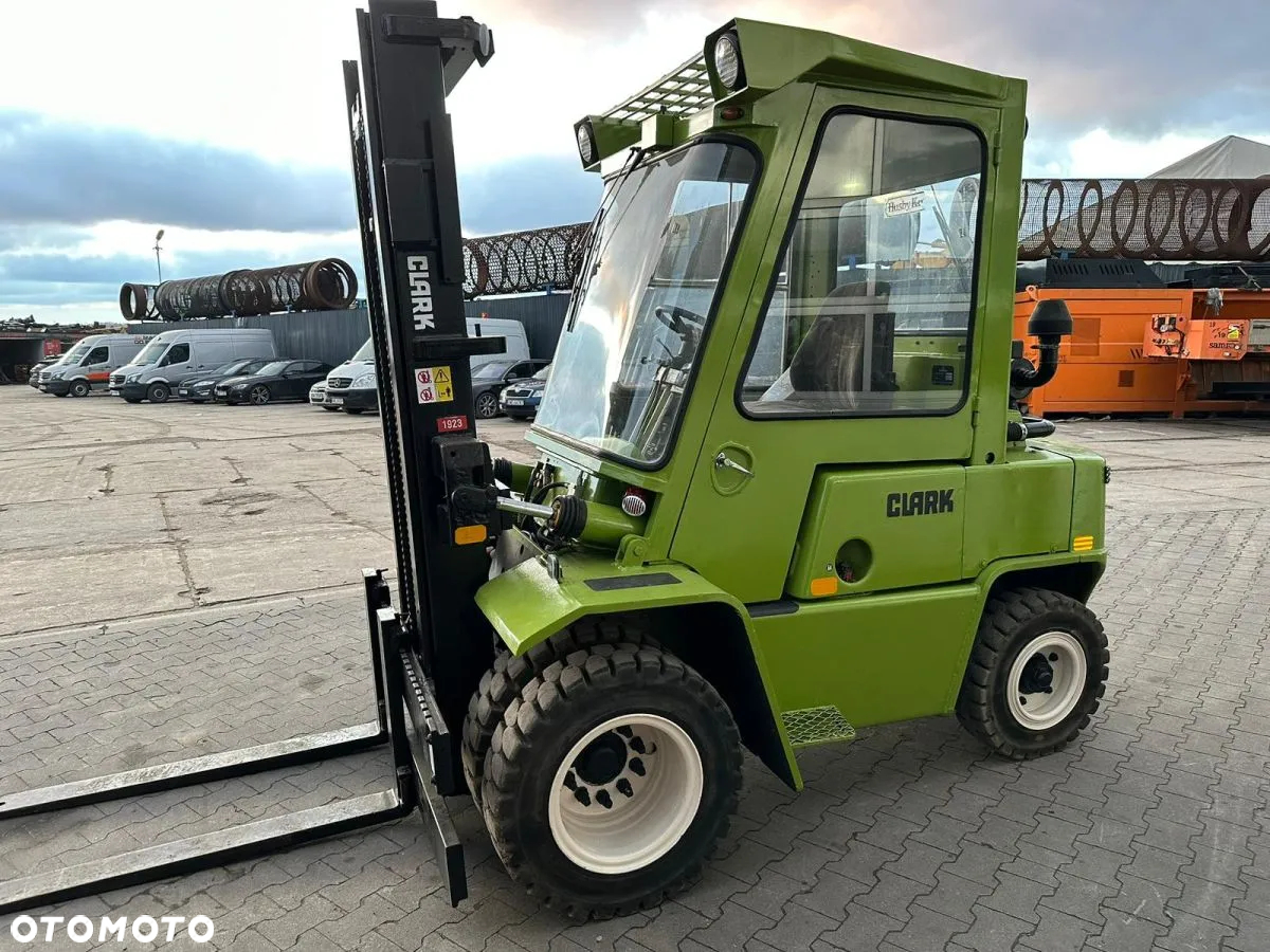 Clark Clark Equipment C500 Y70 Sztaplarka, wózek widłowy, 1977rok - 3