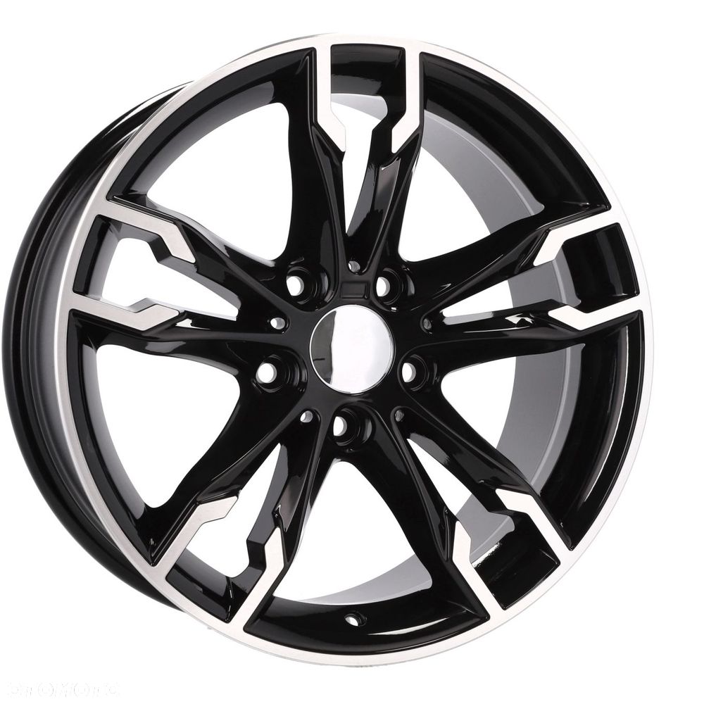 4x Felgi 17 m.in. do BMW 3 e36 5 e34 e39 e60 e61 6 e63 e64 f06 f12 f13 7 e38 e65 - B1257 (BK5255) - 9