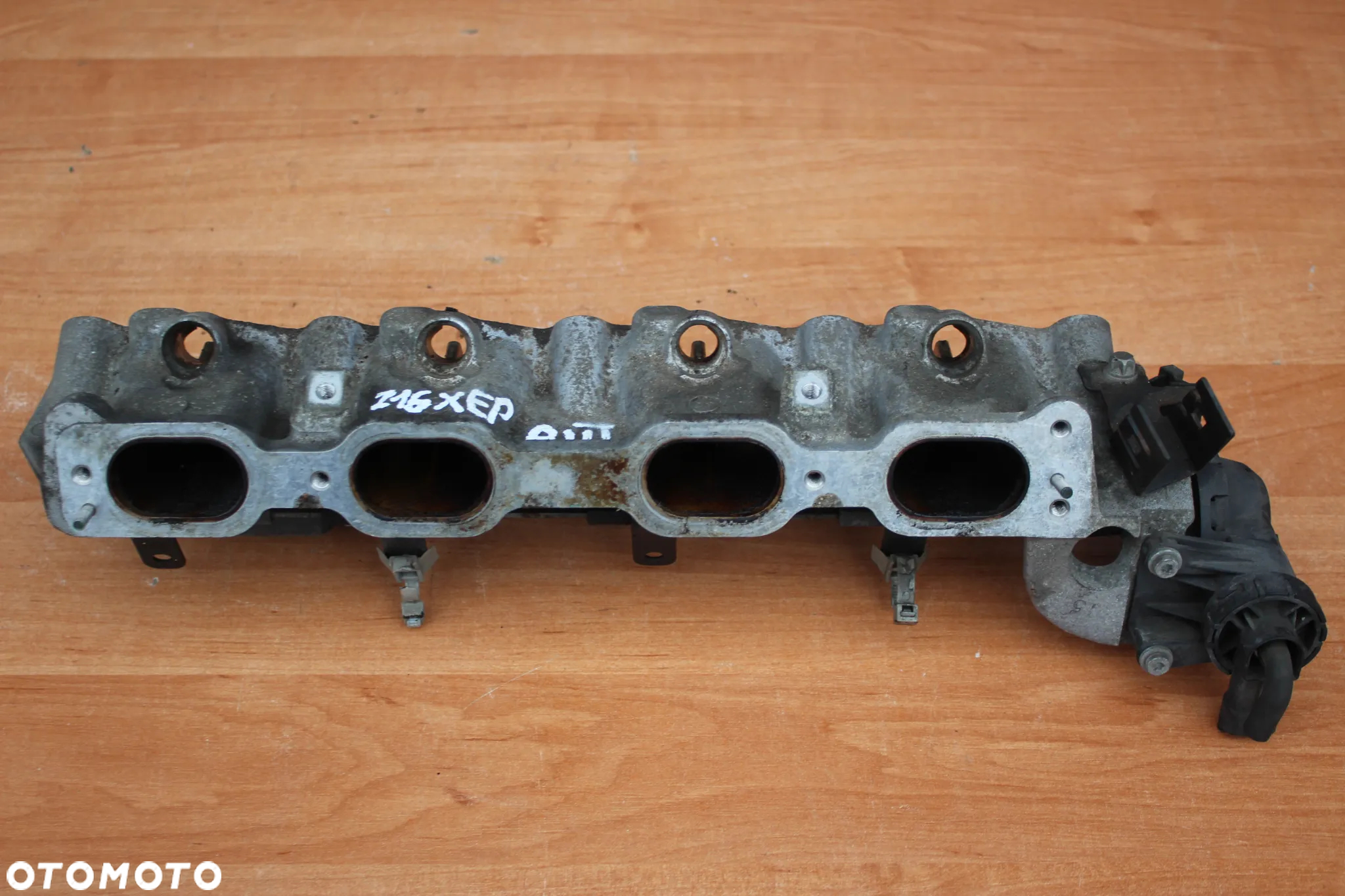 KOLEKTOR SSĄCY Z KLAPKAMI KLAPKI OPEL ASTRA H ZAFIRA B MERIVA A 1.6 16V Z16XEP 24431920 - 7