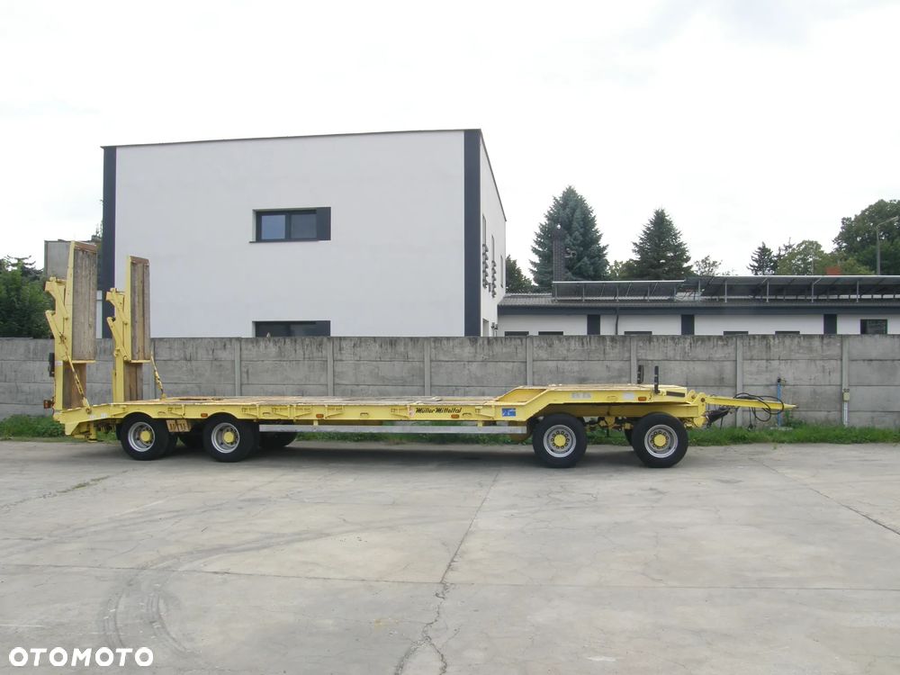 Müller-Mitteltal T4 2008rok 4 osiowa przyczepa niskopodwoziowa z Niemiec - 2