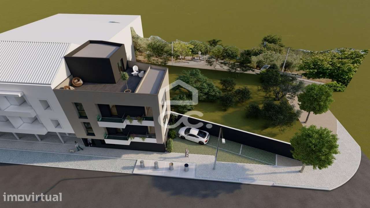Apartamento T1+1 novo com estacionamento no centro da Vila do Avelar. - Grande imagem: 3/13