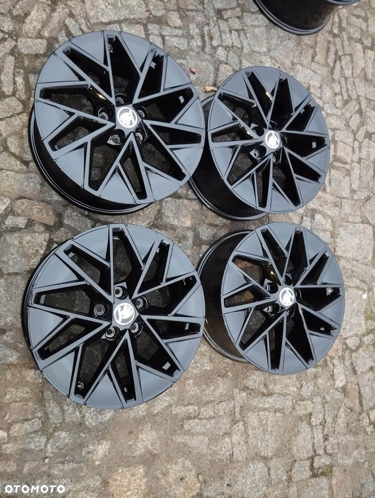 FELGI ALU SKODA OCTAVIA 5X112 17 OE 5E3 601025 - 4