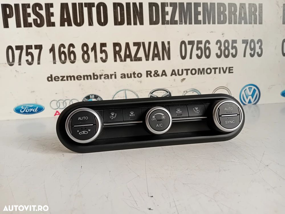 Panou Modul Comenzi Clima Climatronic Alfa Romeo Stelvio An 2017-2022 Volan Stanga - 2