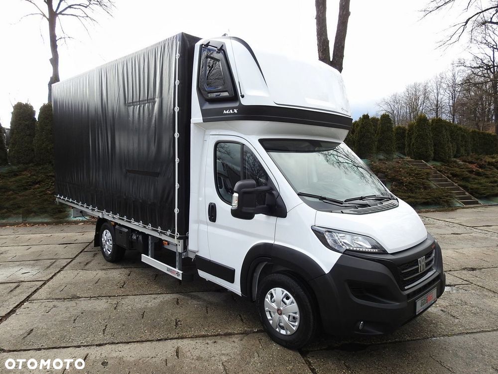 Fiat DUCATO NOWY PLANDEKA 10 PALET WEBASTO KLIMATYZACJA TEMPOMAT LEDY ASO  180KM - 22