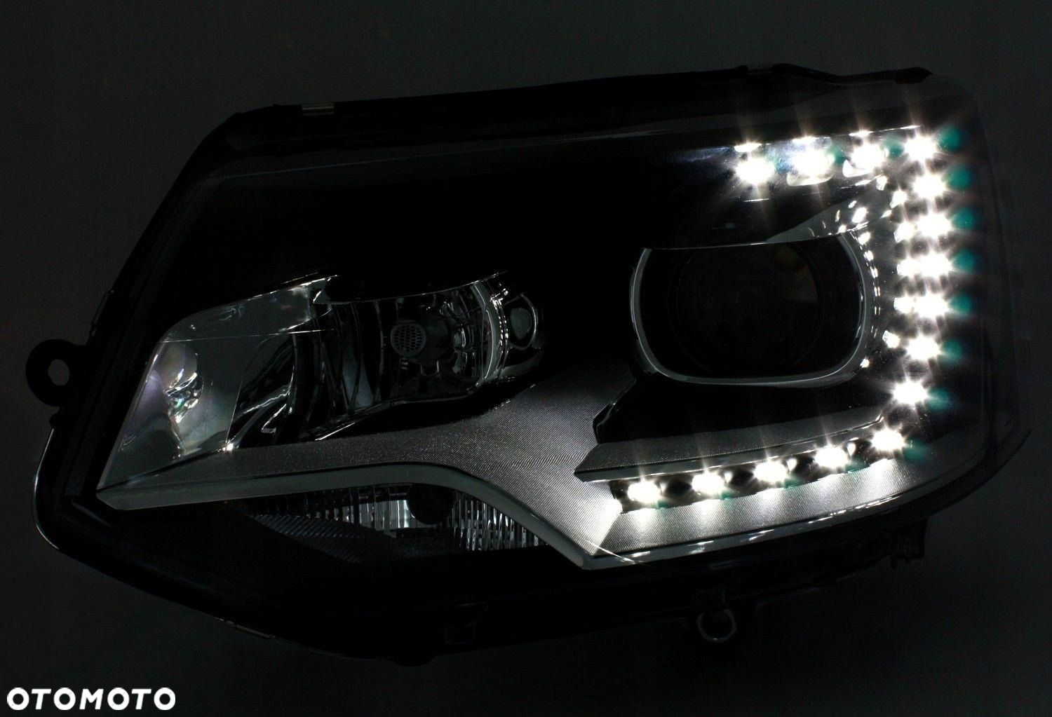 LAMPY Reflektory VW T5 2010-15 DRL XENON LOOK - 5