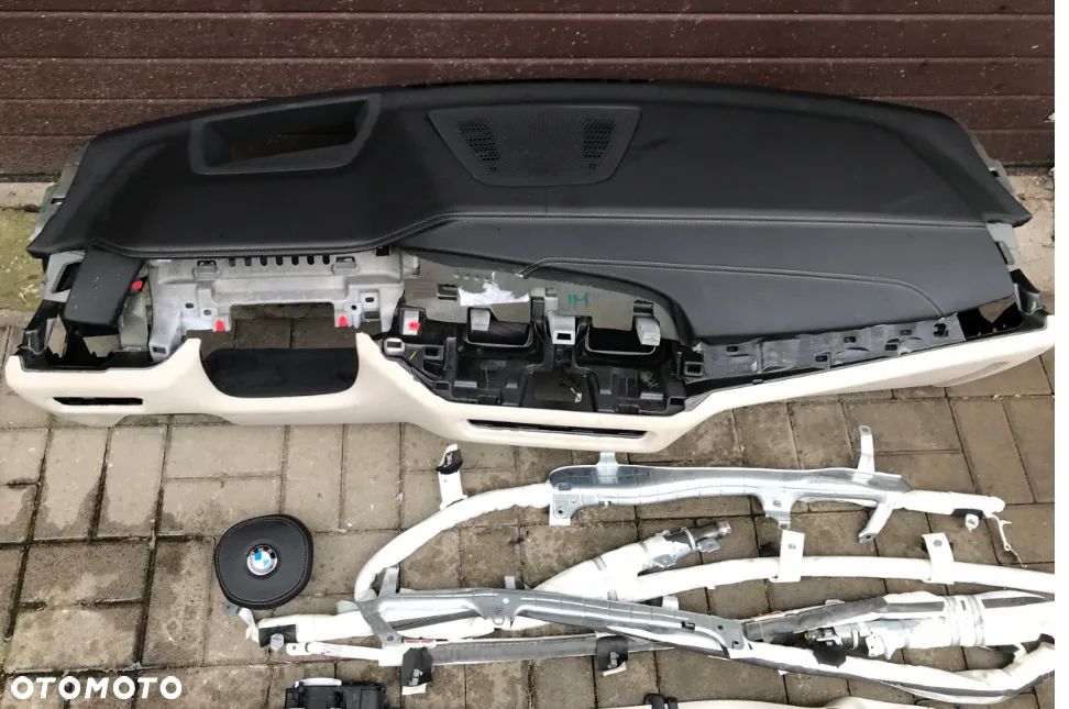 BMW X7 G07 Konsola deska rozdzielcza poduszki airbag - 2