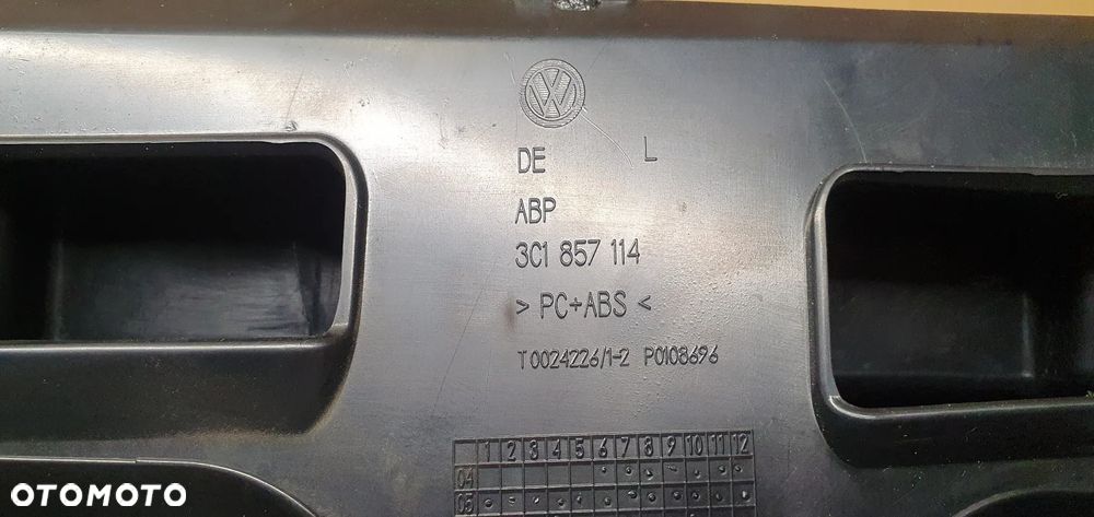 Schowek pasażera półka VW Passat B6 3C1857114 3C1857101 - 10